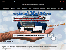 Tablet Screenshot of cybersiteweb.com
